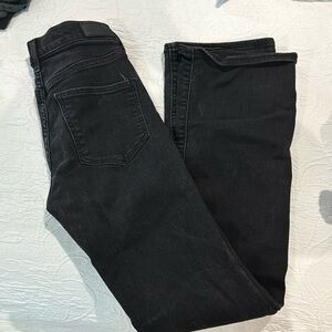 EXPRESS BLACK JEANS SIZE 0r. EUC.